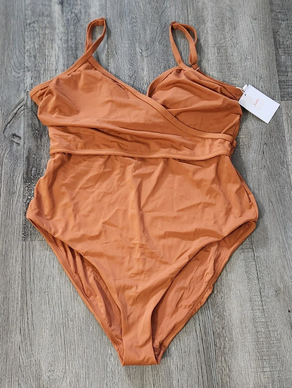 Andie‎ The Cove Chestnut One Piece Swimsuit